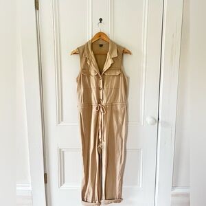 Wild Fable Utility Coveralls in Khaki